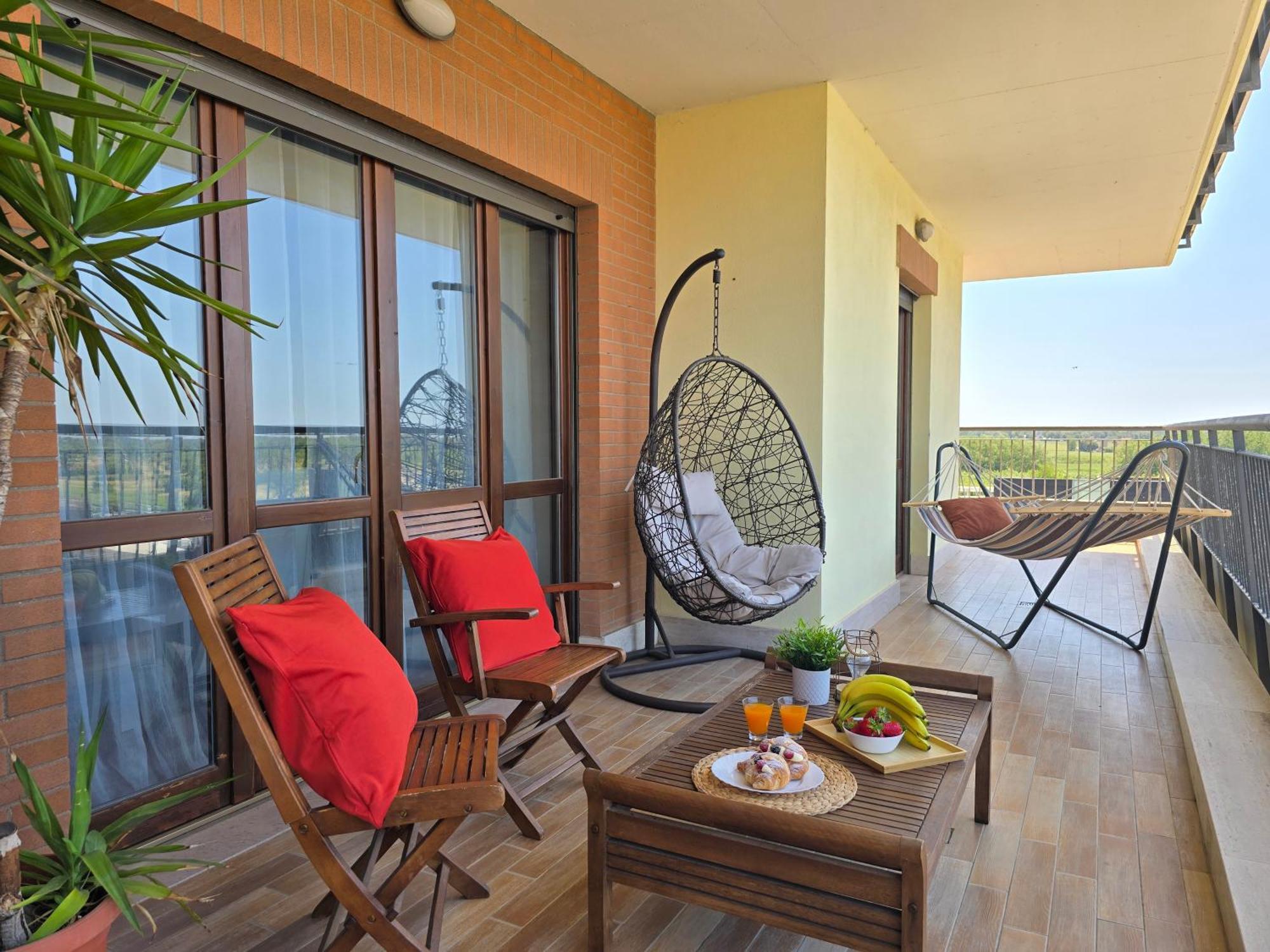 Апартаменти Casa Relax Con Terrazza Panoramica Ф'юмічіно Екстер'єр фото